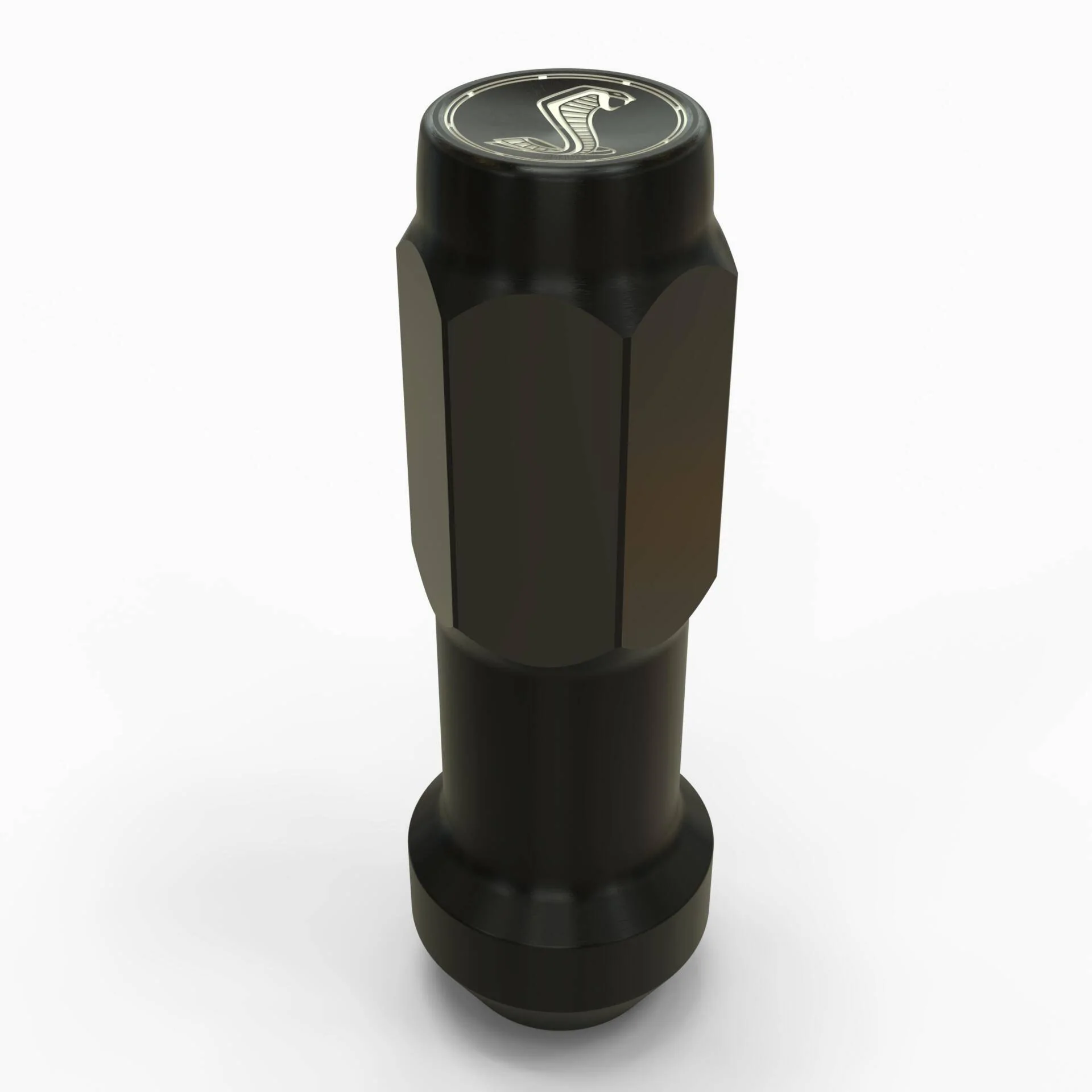 EOS-02-2 - Cobra Lug Nut - Tall - Black PVD - 3.webp