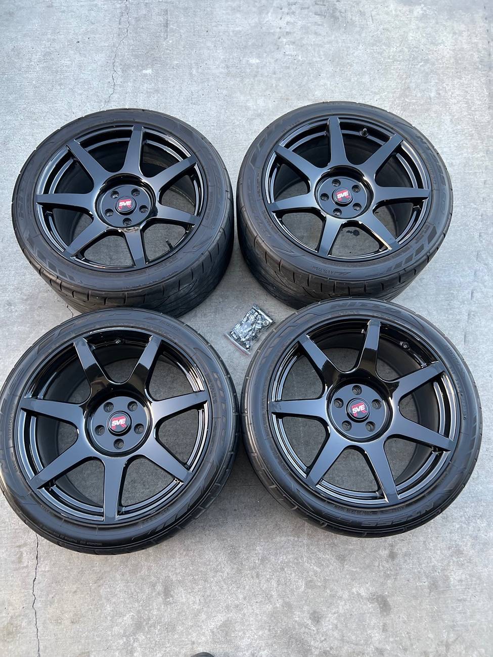 California R350 California - SVE R350 19x10/11 nitto 555g2 500$ | 2015+ S550 Mustang ...