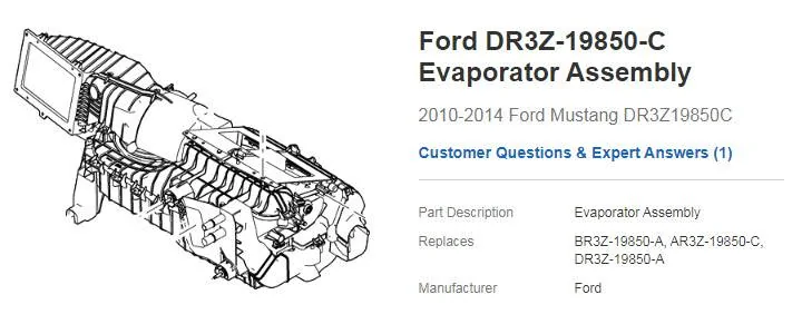Ford DR3Z-19850-C Evaporator Assembly.jpg