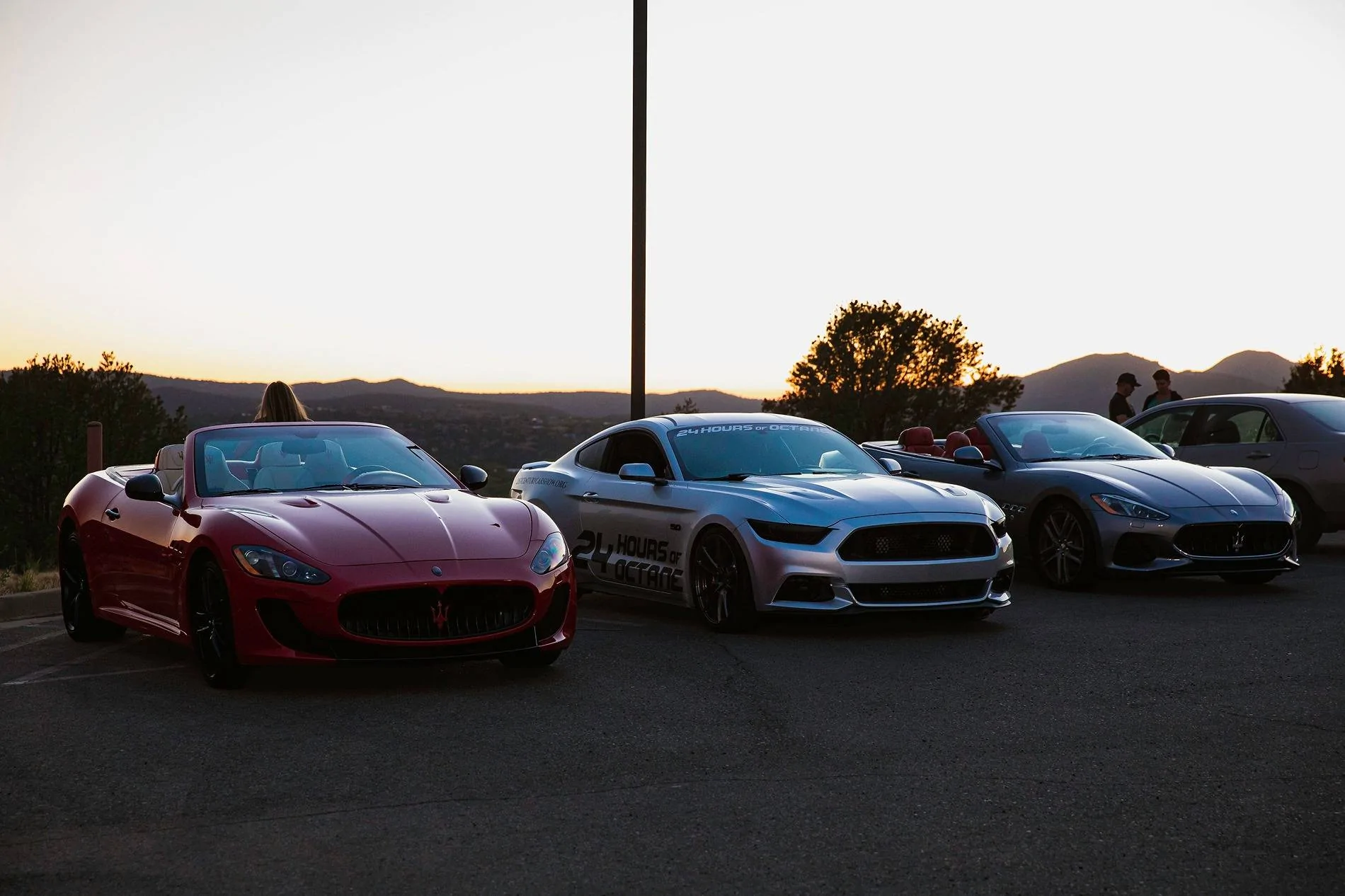 Maseratis.and.21st.Century.Charger.at.Sunset.Shoot.webp