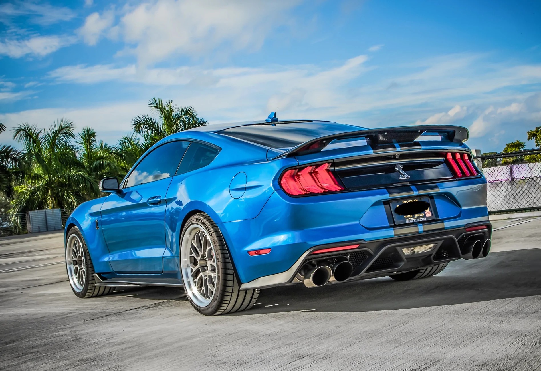 SV602 GT500 Brushed Titnaium Machined Lip-10.webp
