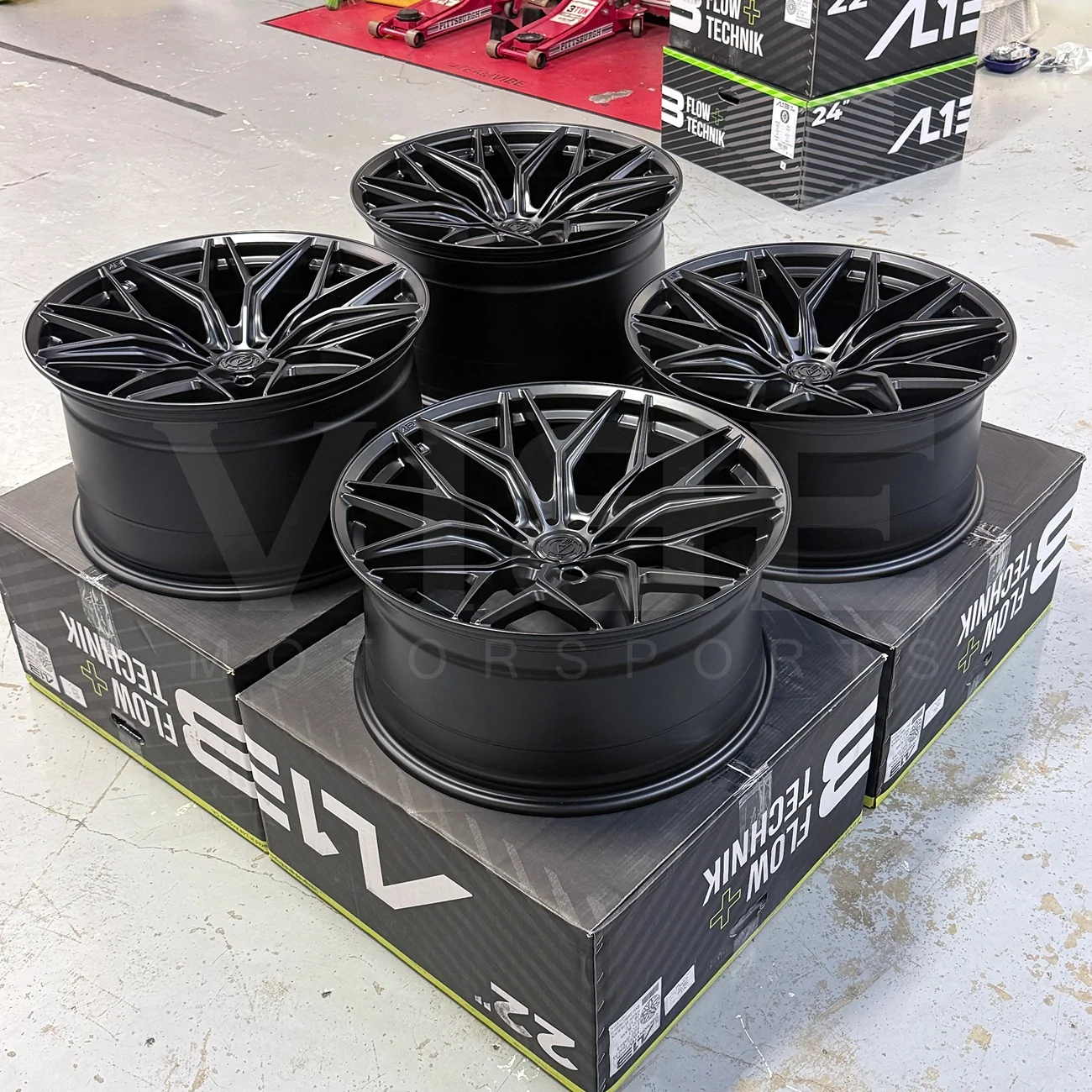 Flow Technic Rims AL13 Flow Technik Series FR80 FR100 Wheels 19/20/21/22/24