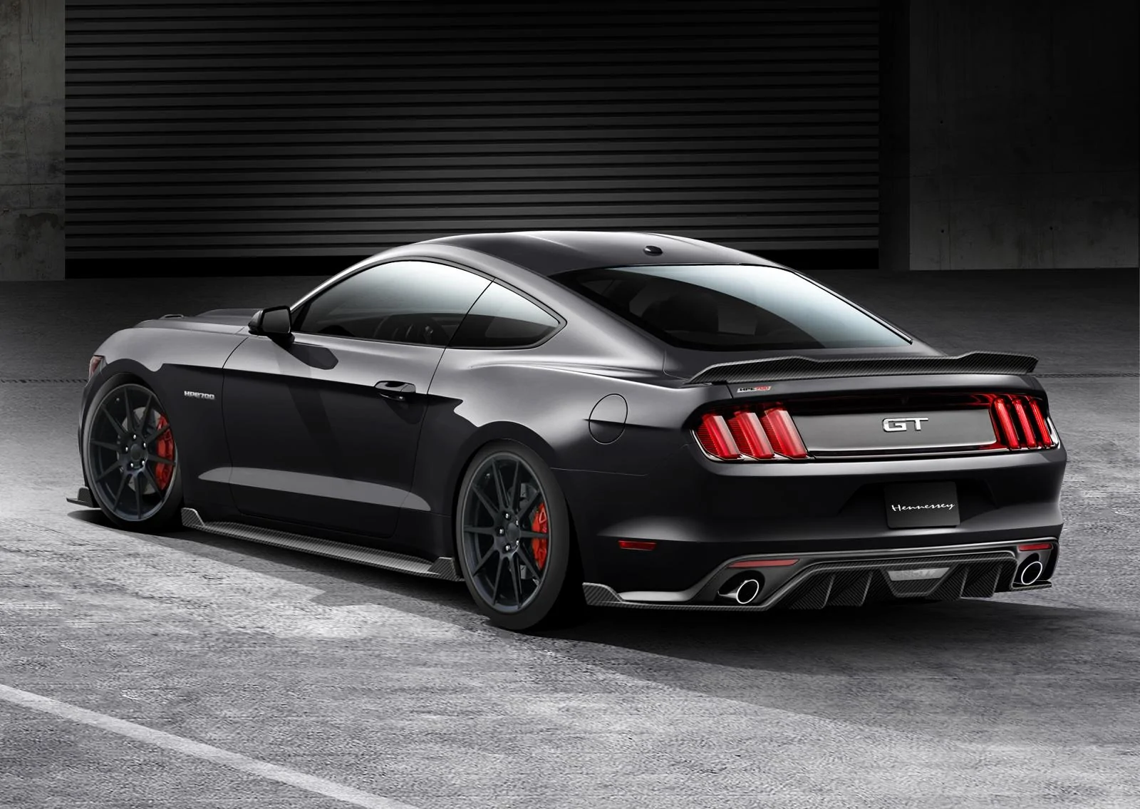 2015 Mustang Hennessey - rear.webp