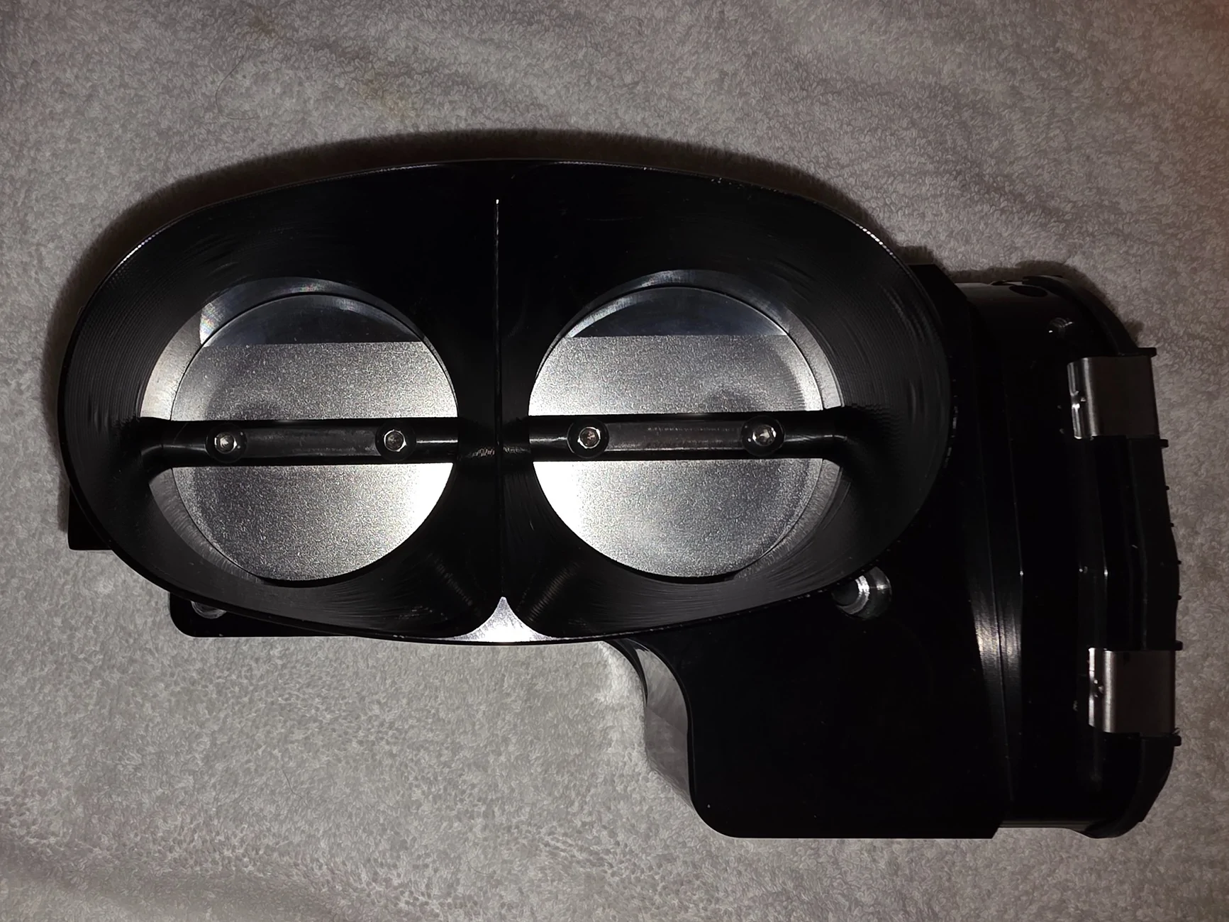 S650 Mustang New VMP Twinjet 67mm Throttle Body VMP-TJ67-FR-R. {filename}