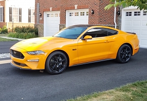2018 Mustang GT Orange Fury