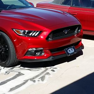 RedHorse custom license plate holder (no body mdifications)