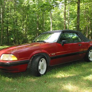 91 Mustang LX 5.0 convertible