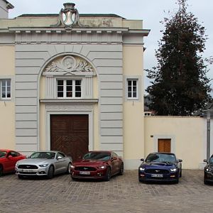 Luxemburg Mustang gathering