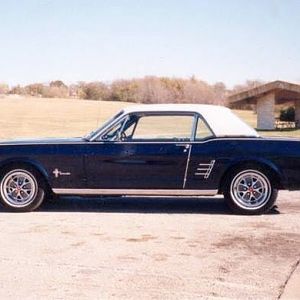 1966 Mustang hardtop