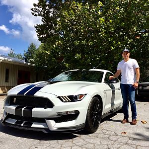 First Day on my new Shelby Cobra GT 350