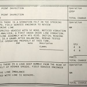 Vibration Issue Photos