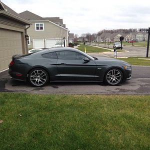 Lowered on Steeda Springs