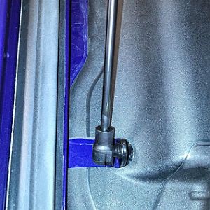 Hood Strut Install