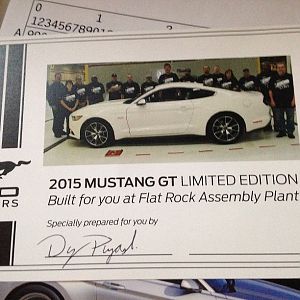 Picture Certificate