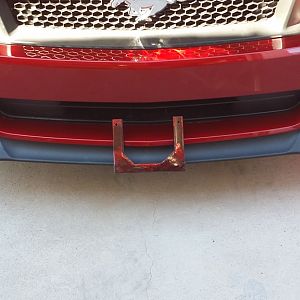 this is the bracket mounted