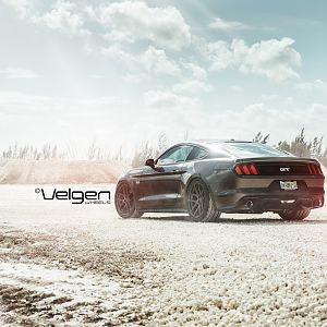 2015 Mustang GT Magnetic Grey on Velgen Wheels
VMB5s Matte Gunmetal 
20x9 & 20x10.5

http://velgenwheels.com