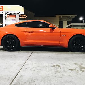 side shot