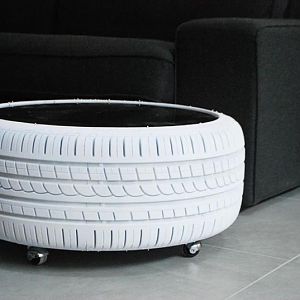 White Tire
