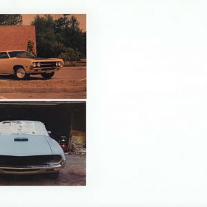 My 70' Torino Cobra (time-yellowed picture)

& under construction (I still have that Sears Craftsman air compressor after 30 plus years...lol)