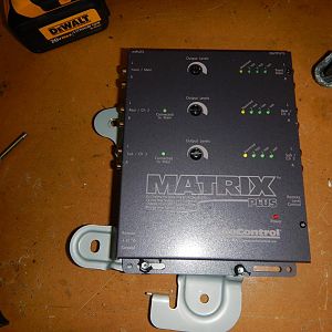 mounted matrix plus to stock bracket