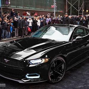 2015 Black Ford Mustang