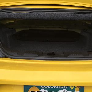 Seat back folded on top of cushion