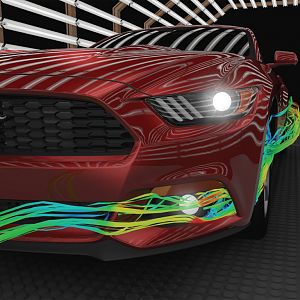 2015 Mustang Aero Wheel Curtains