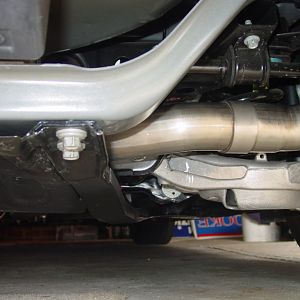 Modified subframe brace