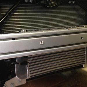 Intercooler installed.