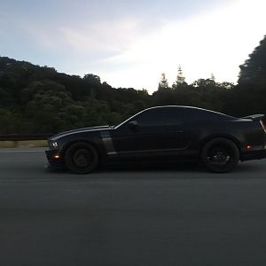2013 Boss Laguna Seca in motion