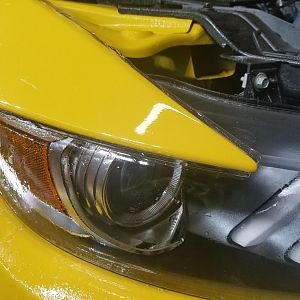 PPF headlight