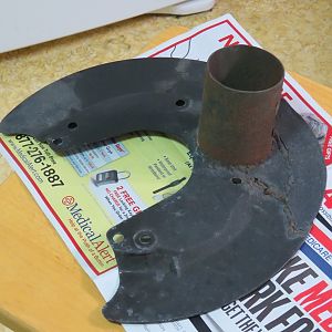 Modified OE 08GT dust shield