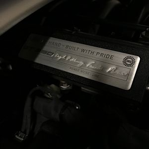 Engine plack