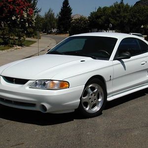 1994 SVT Cobra (MAC CAI, MAC Catback Exhaust, GT spoiler and trunk, lowered 2")