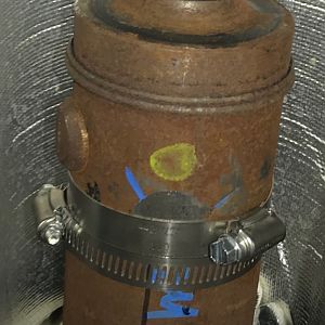 DS hose clamps from final fix from Ford engineer.