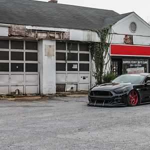gas station side