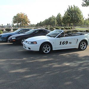 My 01 Cobra Convert at a SCCA Event