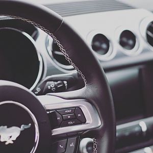 My custom steering wheel