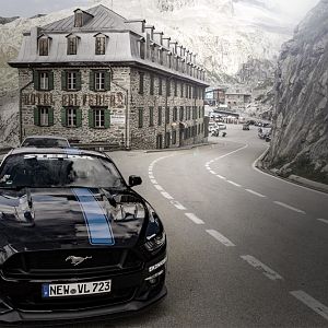 Roadway Furkapass