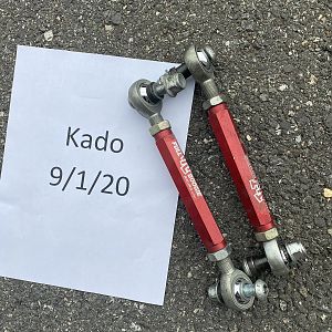 Full Tilt Boogie Front adjustable sway bar end link kit