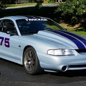 Stripes and track tires