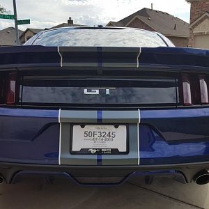 M6G 28
BigWormGraphix Dual Narrow 2 Color Stripes (Matte Charcoal/Gloss White)
BigWormGraphix Lens Tint Kit (Tint Headlamps; Optic Blue Fog Lamps; G