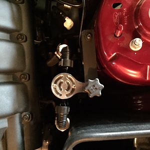 UPR single-valve catch can with modified mounted bracket.
