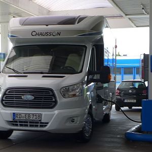Alois Buecker Elena Bücker 2015 Chausson Weclome 718 EB Ford Transit 155 easy06