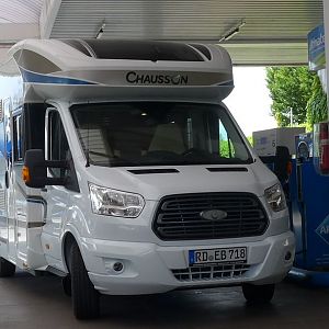 Alois Buecker Elena Bücker 2015 Chausson Weclome 718 EB Ford Transit 155 easy07