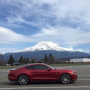 Mt Shasta. Weed, CA, March 2015