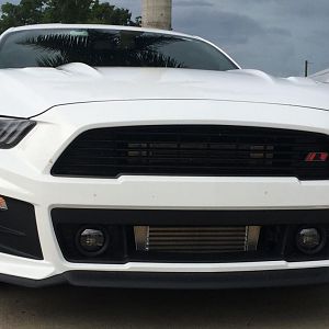 Roush complete front end giving plenty of air for intercooler