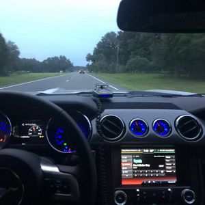ordered 2015 ecoboost gauge cluster to replace GT cluster so Id have a factory boost gauge