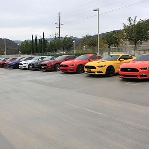 Mustangs on Mulholland - Oct 18, 2015
