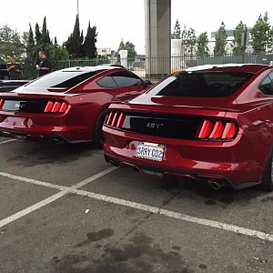 2016 & 2015 Ruby Reds
LAX convoy
Mustangs on Mulholland - 10/18/15